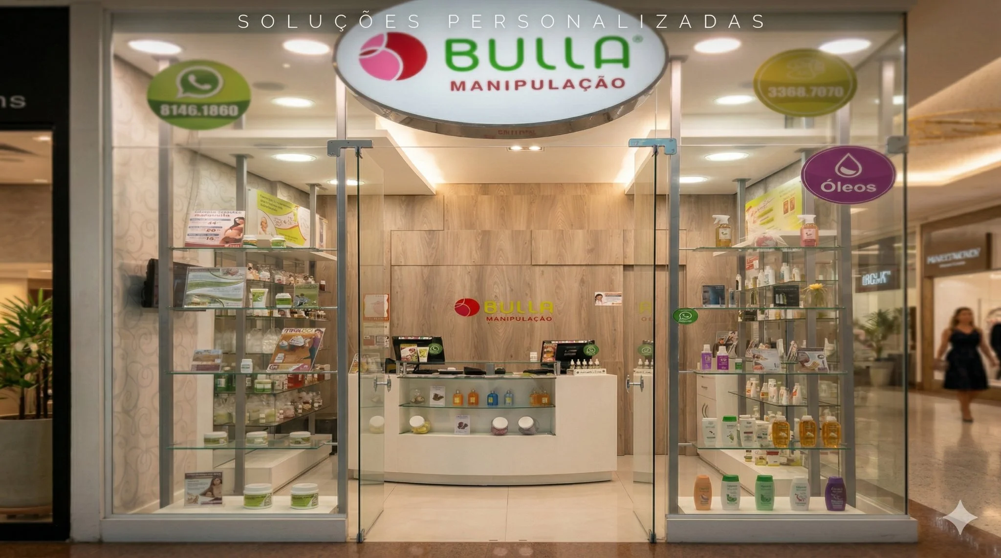 Bulla Farmácia de Manipulação — Lindóia Shopping, Porto Alegre